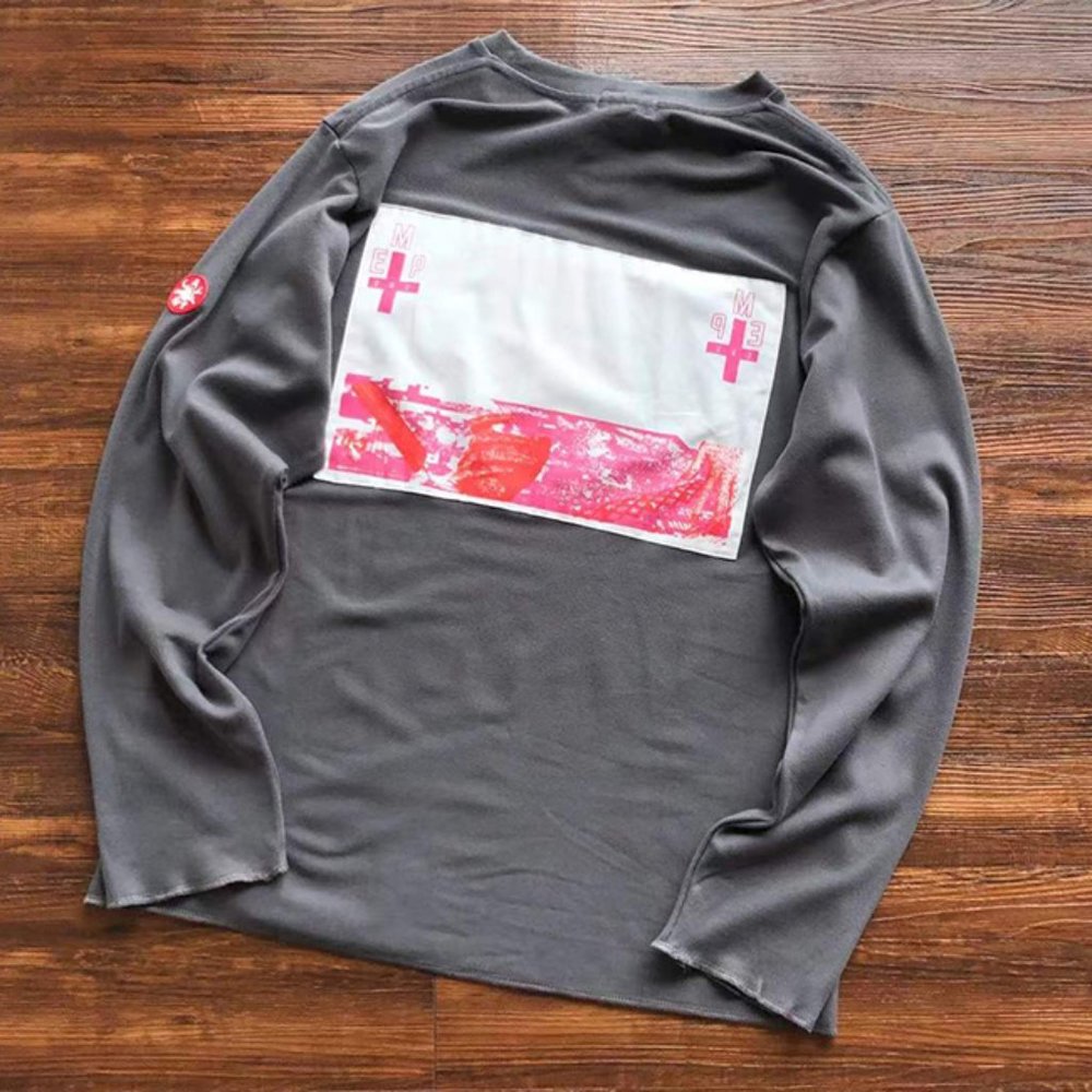 Cav Empt Long Sleeve Pme Tee - Grey - Picture 9 of 14